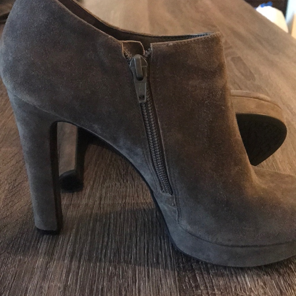 Suede Booties - Picture 2 of 4